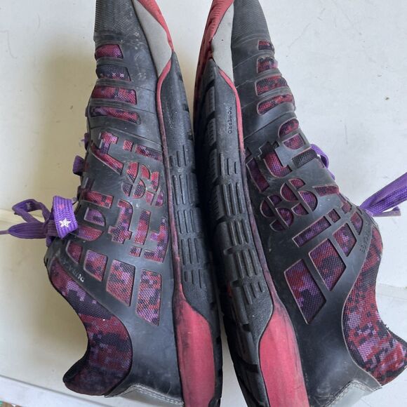 Reebok CrossFit Nano Athletic Shoes Black‎ Red, Womens 11.5 / Men’s 10 *READ* - Picture 6 of 8